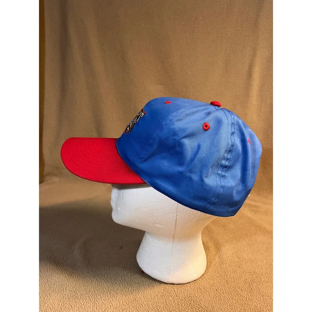 Philadelphia 76ers Snapback Hat Blue Red NBA Basketball Retro Logo Cap